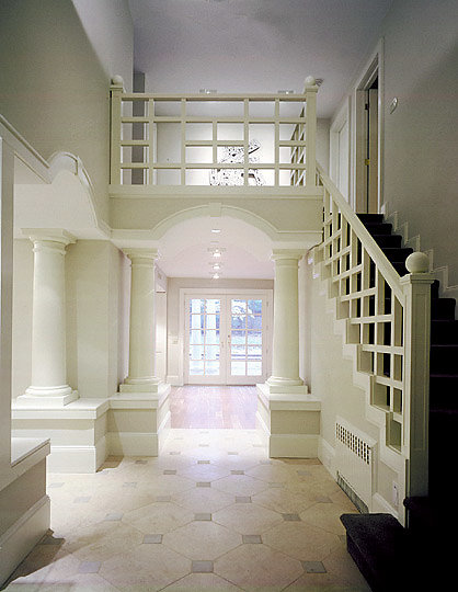 Tuscan Columns in Foyer