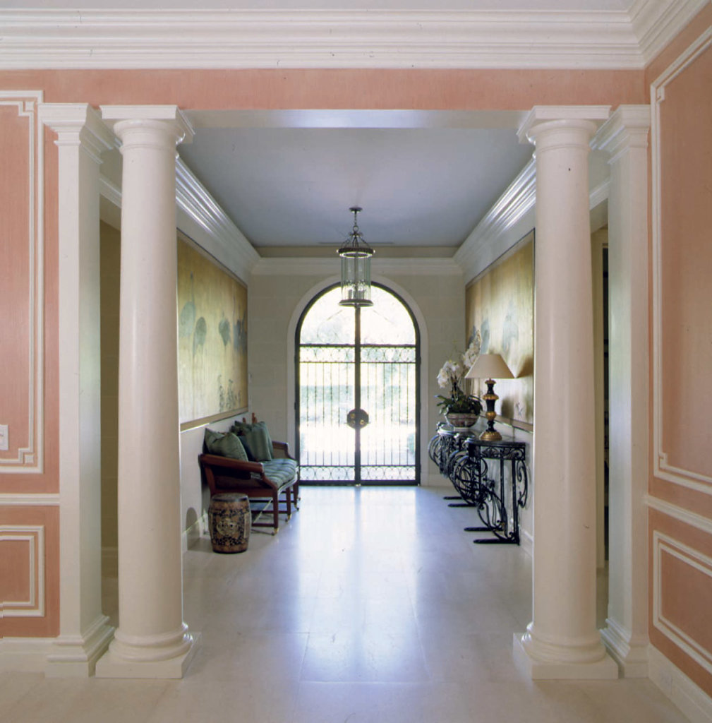 Doric Columns in Foyer